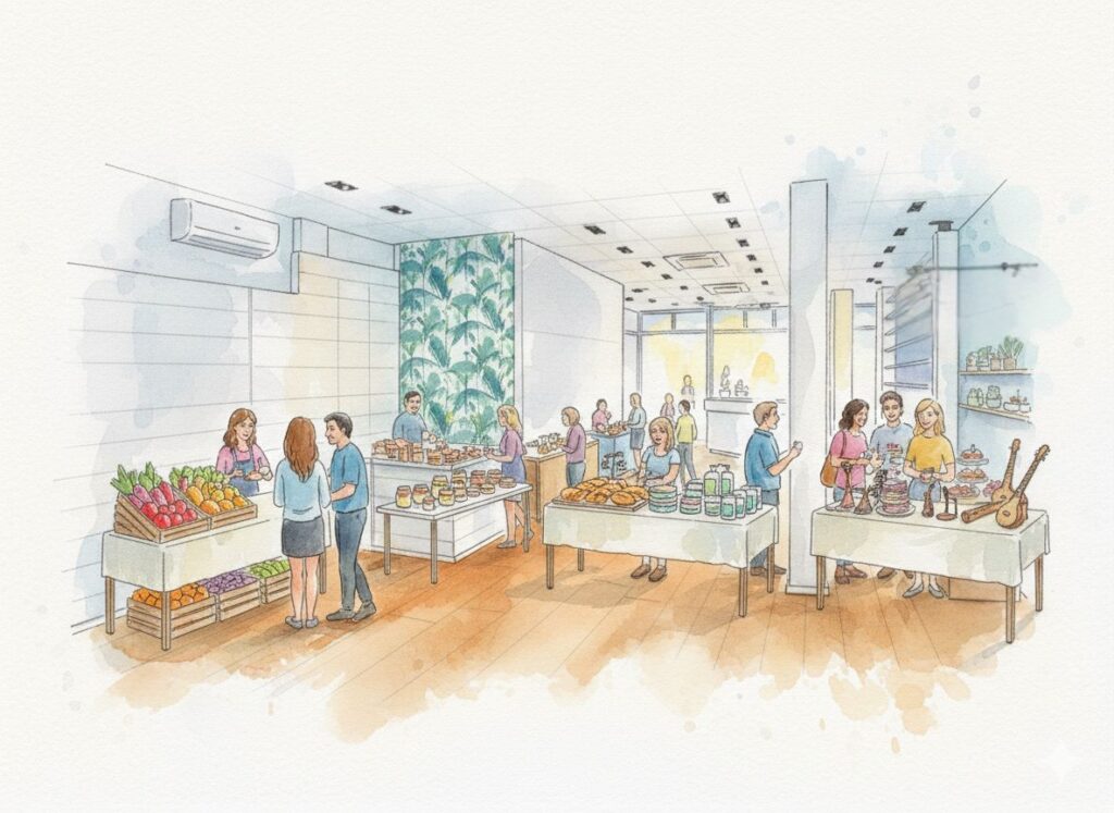 Pop-Up Store Entrepreneurs microlux Luxembourg Ville